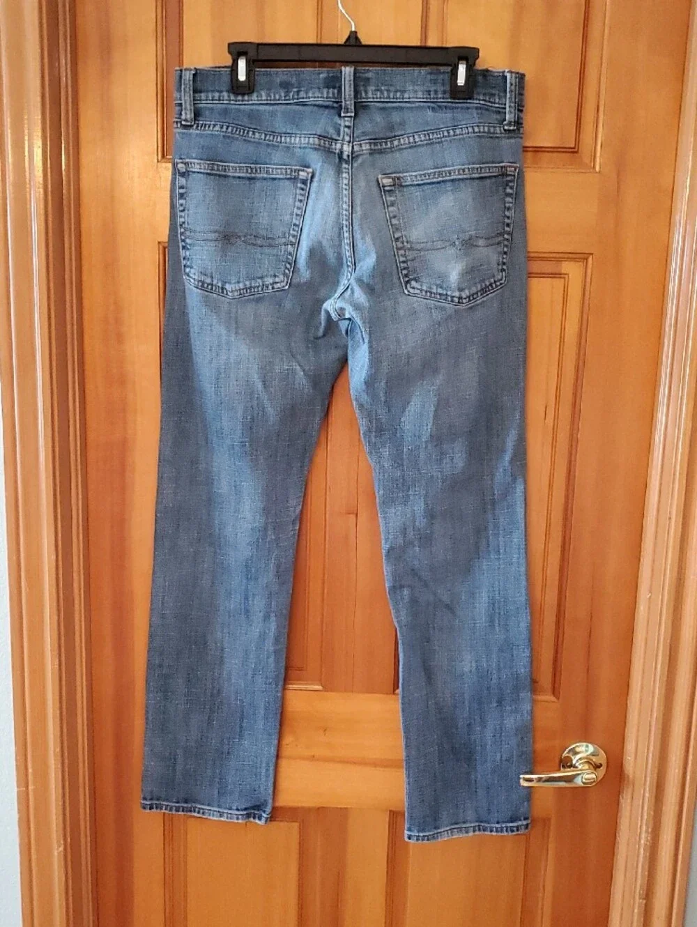 Lucky Brand 221 Straight Mens Medium Blue Denim Jeans 32/32